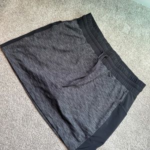 Athleta M grey skort